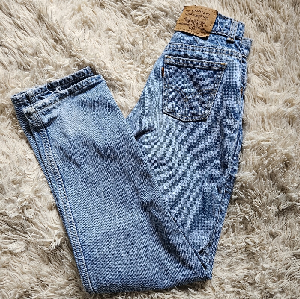 Vintage Levis 634 orange tag